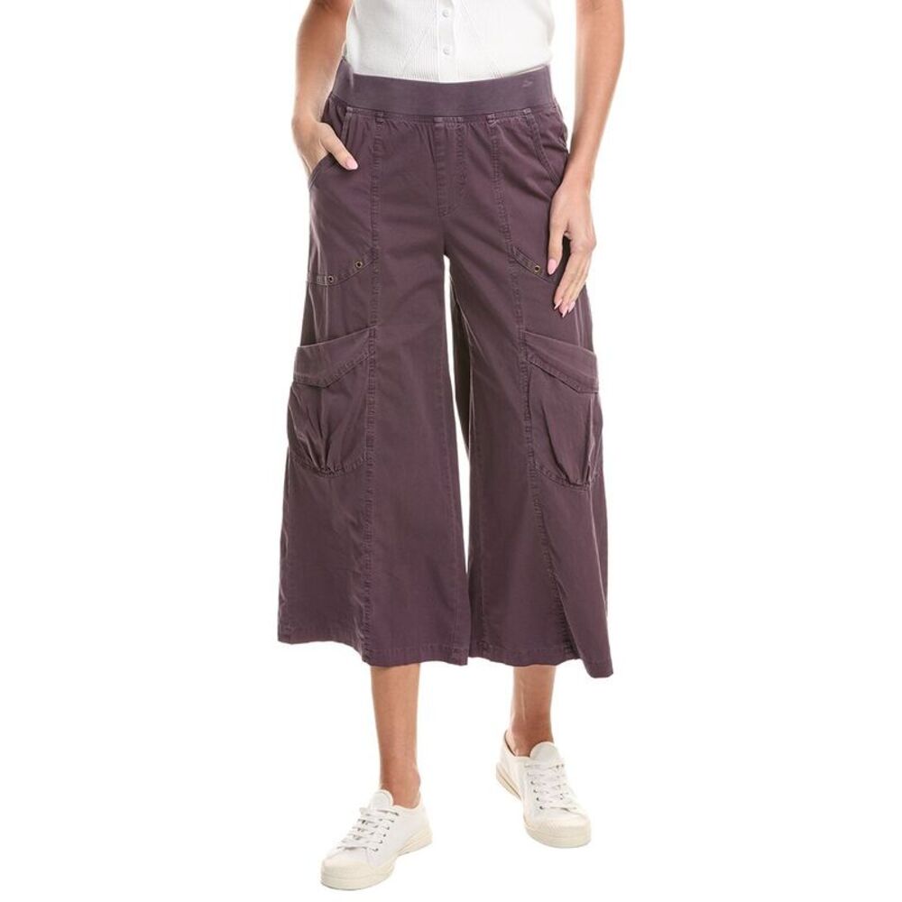 Xcvi Womens  Faulkner Crop Pant, Purple